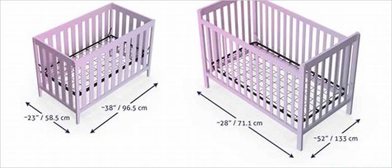 Newborn crib height